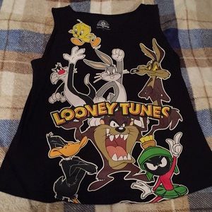 Looney tunes womans tank top